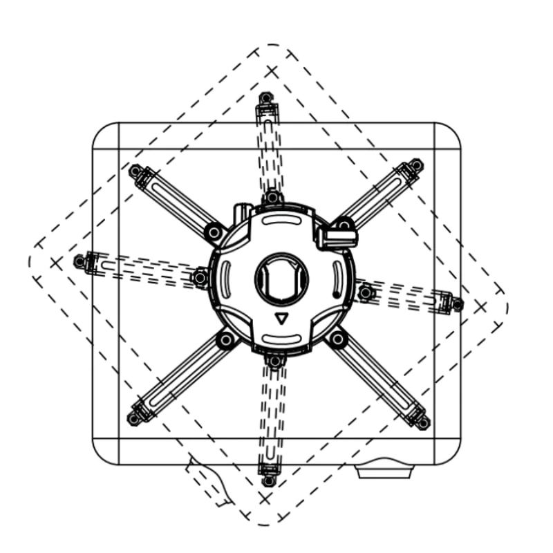 Drop-Mount Projector Mounting Kit