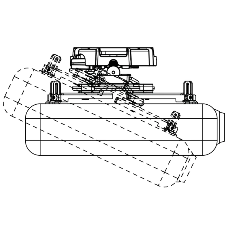 Flush-Mount Projector Mount