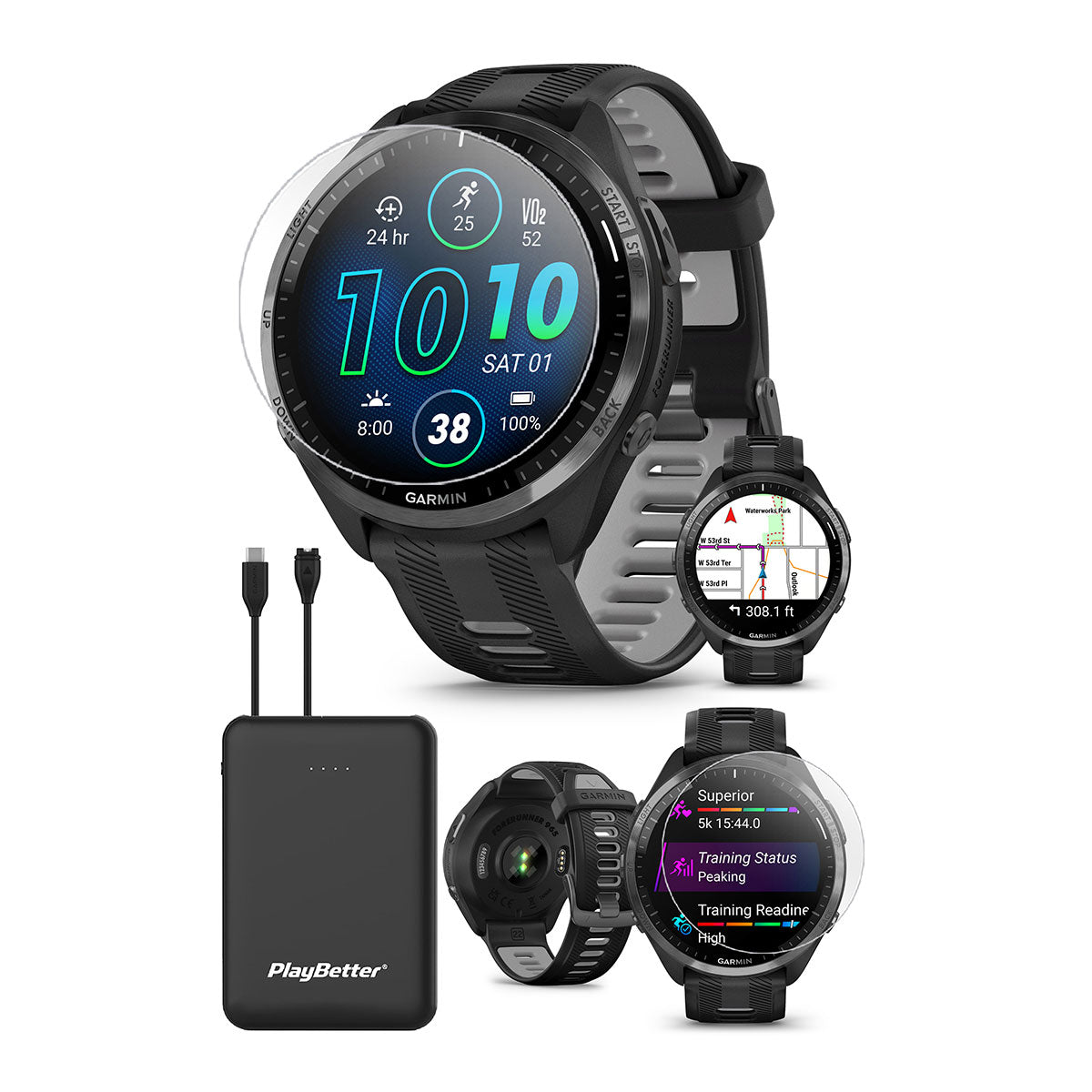 Garmin Forerunner 965 GPS Running & Triathlon Smartwatch