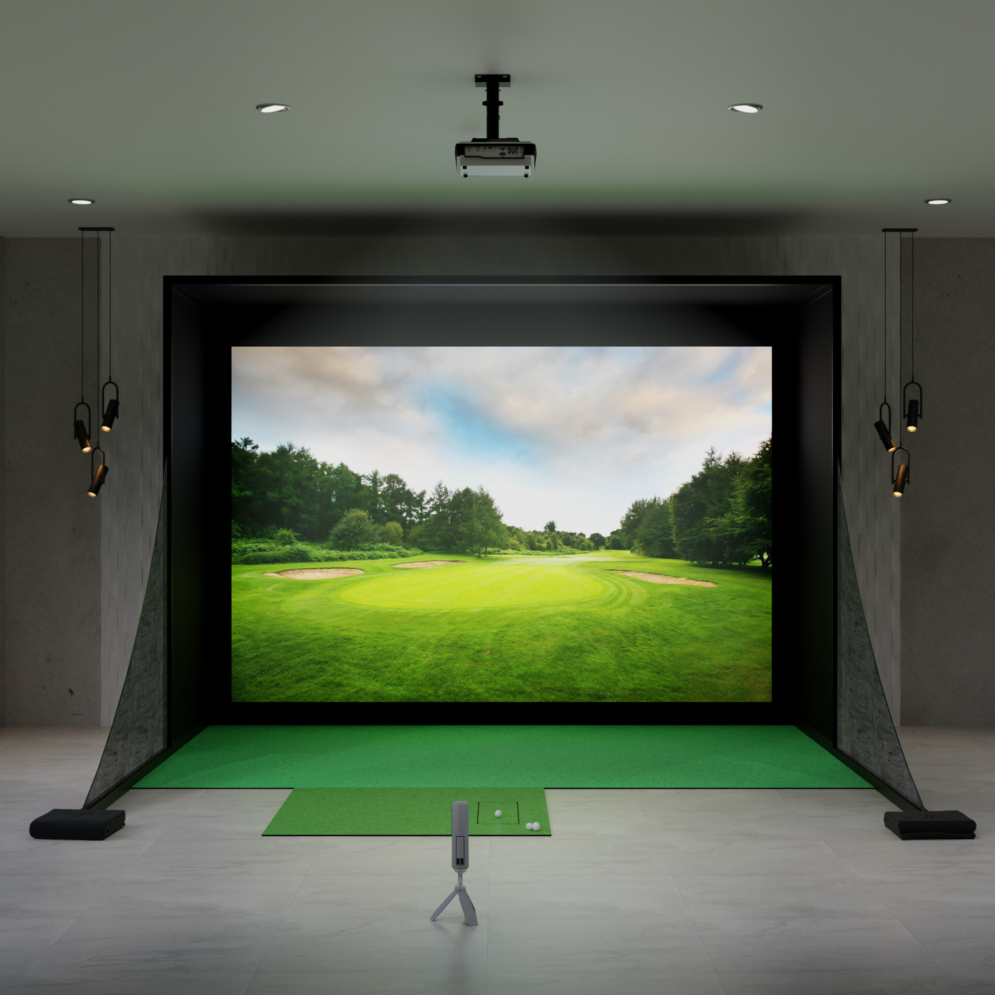 Rapsodo MLM2PRO Golf Simulator Package (with Carl's Place DIY Rapsodo MLM2PRO Golf Simulator Package (with Carl's Place DIY