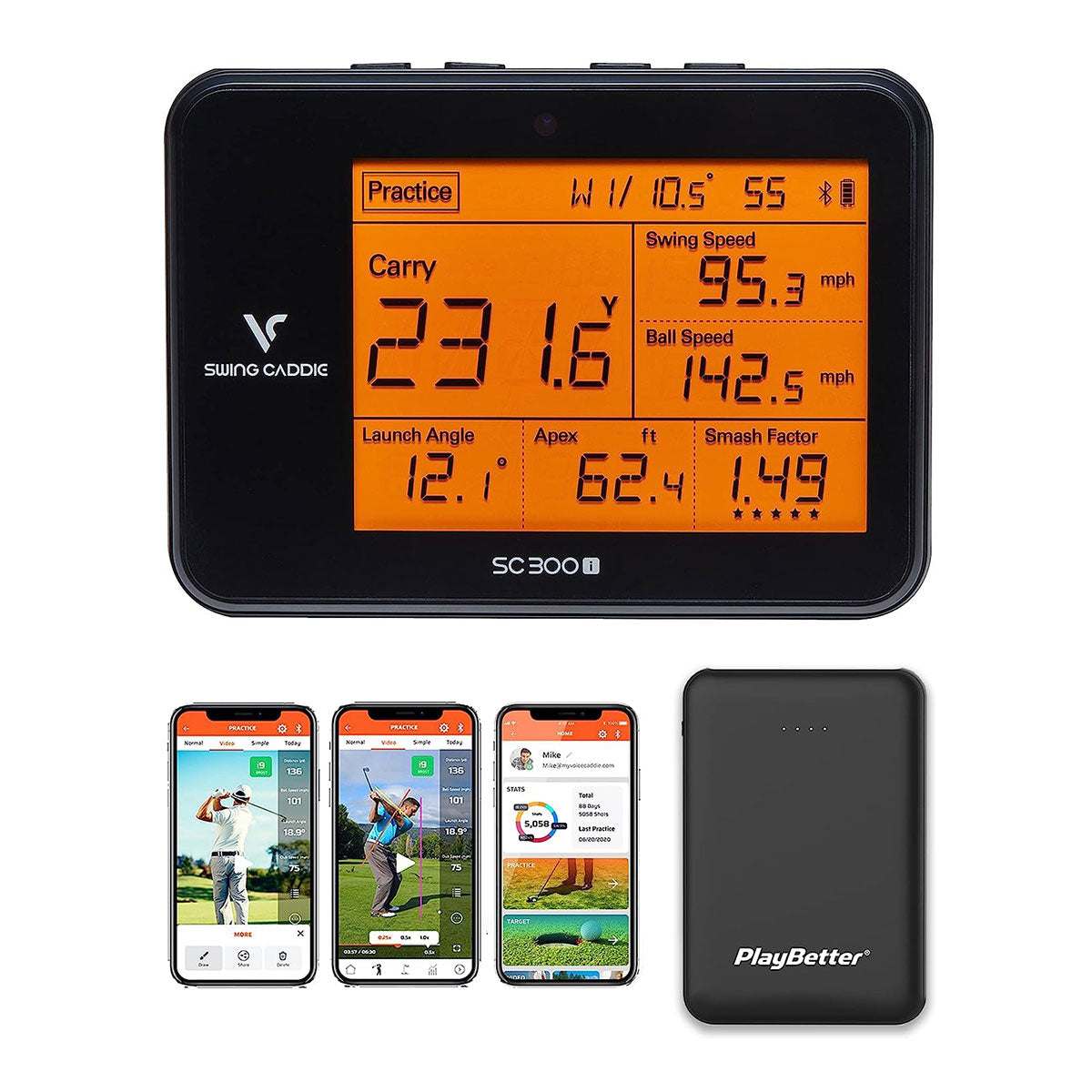 Swing Caddie SC300i Golf Launch Monitor