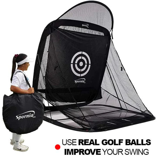 SkyTrak Plus Golf Simulator Spornia Practice Package