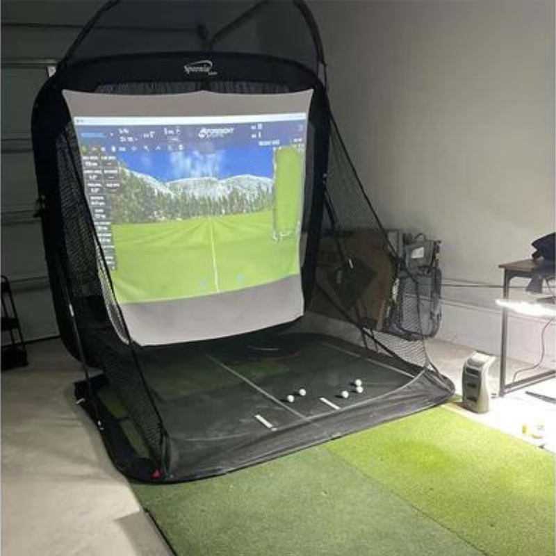 Spornia Golf Simulator Target Sheet