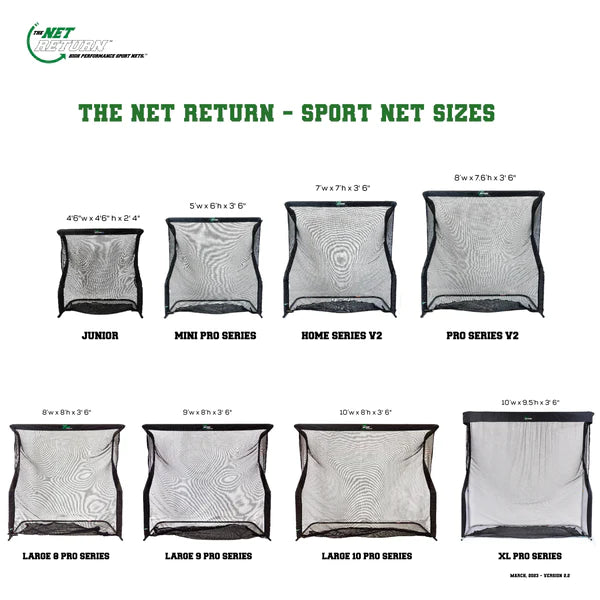 Garmin Approach R10 Practice Package with The Net Return | Golf Simulator and Launch Monitor
